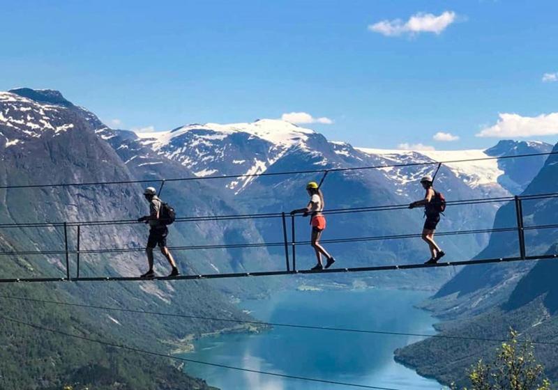 Leilighet Stryn Apartamento Exterior foto